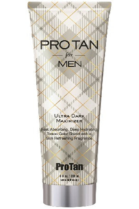 Looking good comes easy with ProTan for Men, ultra dark tan maximiser. Buy online or visit BeautyBelievable Bishops Stortford. 01279 506670.